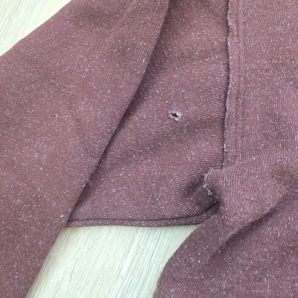 BKE Sherpa Quarter Zip Pullover Men XL Red Brown Colorblock Utility Fleece - Picture 6 of 11